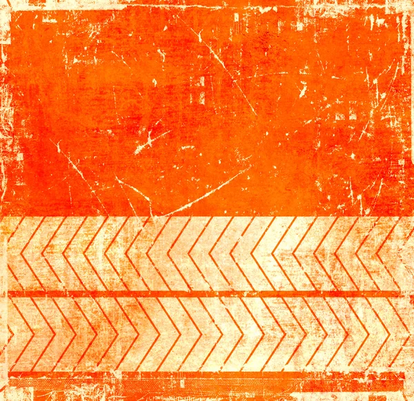 Orange grunge background with pointer — Stock Photo, Image