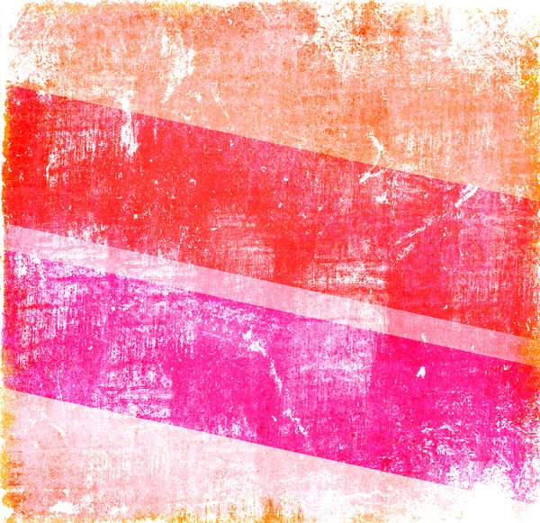粉红色 grunge 条纹背景 — 图库照片