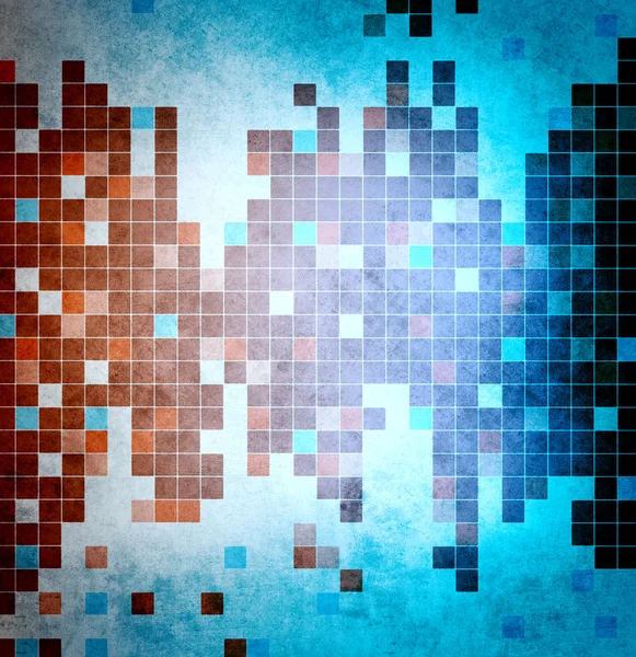 Abstract cold mosaic background — Stock Photo, Image