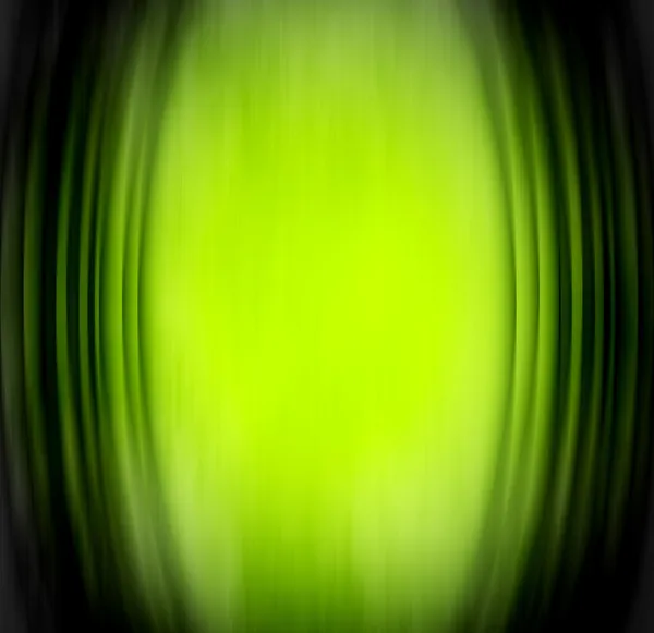緑の抽象的な放射状の背景 — ストック写真