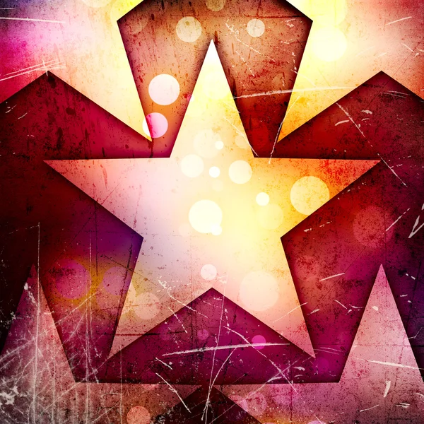 Grunge stars background — Stock Photo, Image