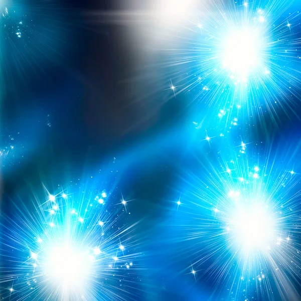 Blue abstract shine background — Stock Photo, Image