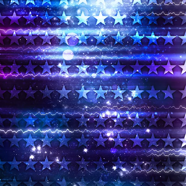 Abstrakter Glanz Hintergrund mit Sternen — Stockfoto