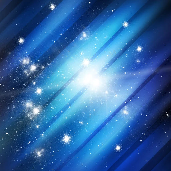 Abstract shine background with stripes and stars — Stock Photo, Image