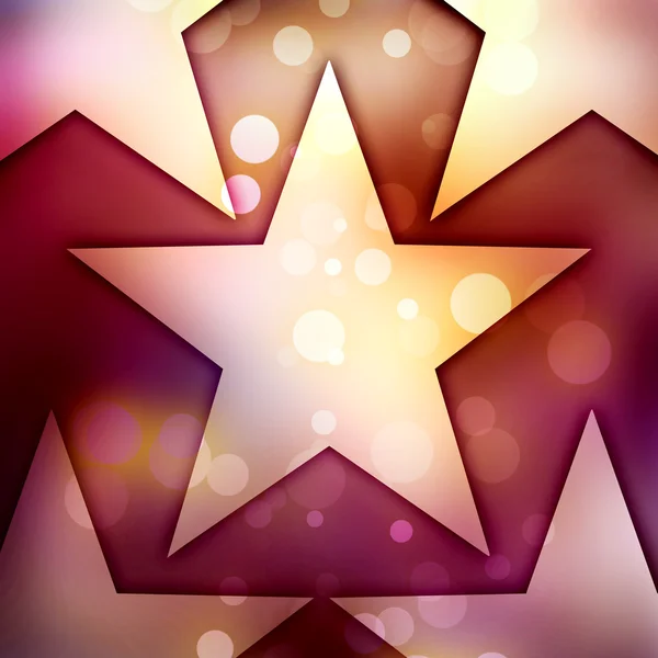 Abstrakte Glanz Sterne Hintergrund — Stockfoto
