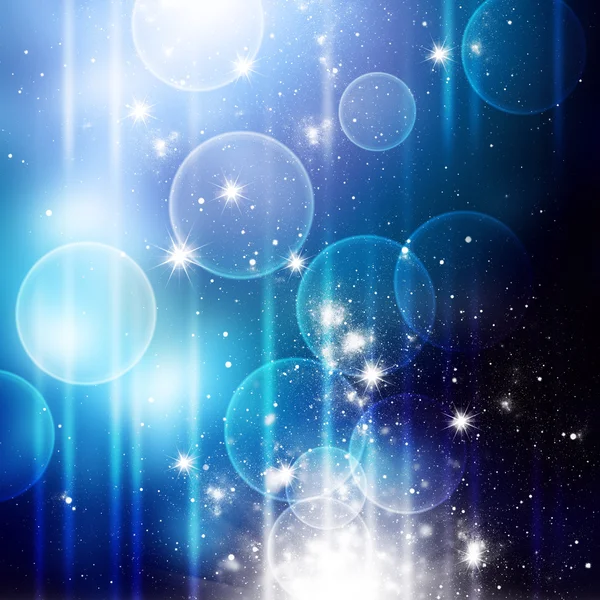 Abstract shine background with elegant waves and stars — Stock Photo, Image