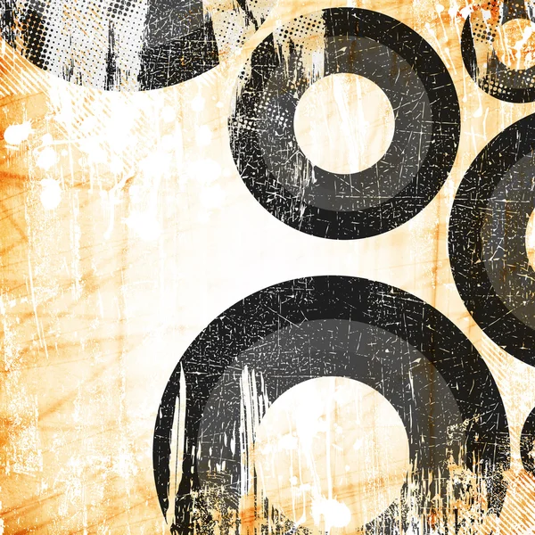 Grunge circles background — Stock Photo, Image