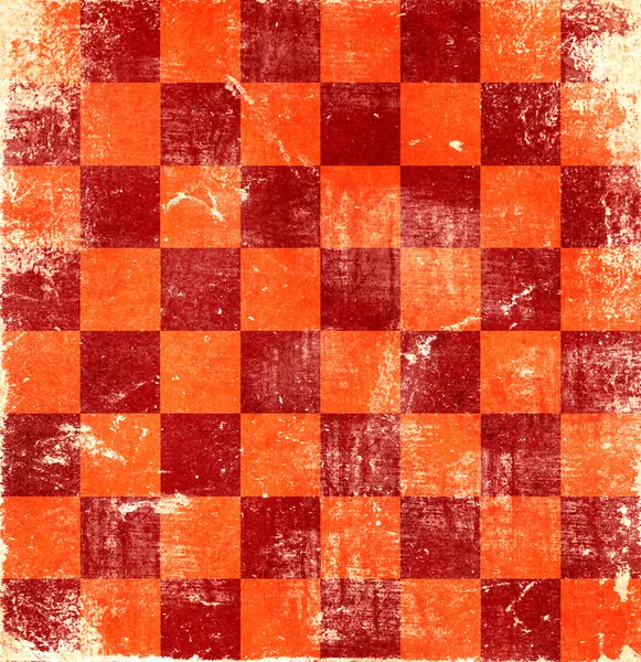 Grunge red chess background — Stock Photo, Image