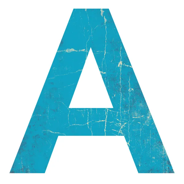Гранж алфавит изолирован на белом фоне — стоковое фото