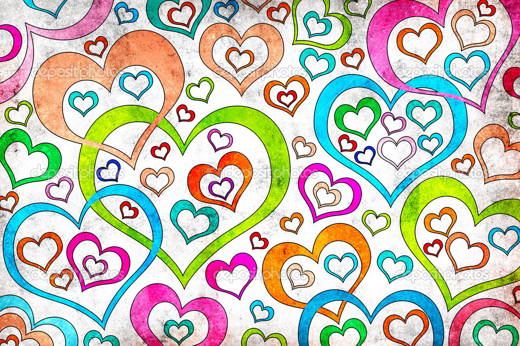 depositphotos_27918981 stock photo cool hearts background