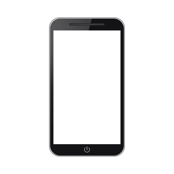 Telefono cellulare isolato su sfondo bianco — Foto Stock