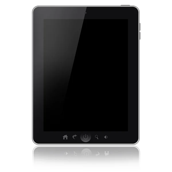 Tablet pc isolated on white background — Stock Photo, Image