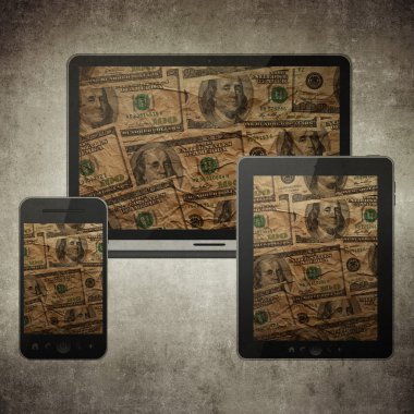 dizüstü bilgisayar, tablet pc ve cep telefonu