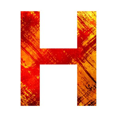Grunge h harfi