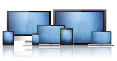 tablet pc, cep telefonu, dizüstü bilgisayar ve bilgisayar