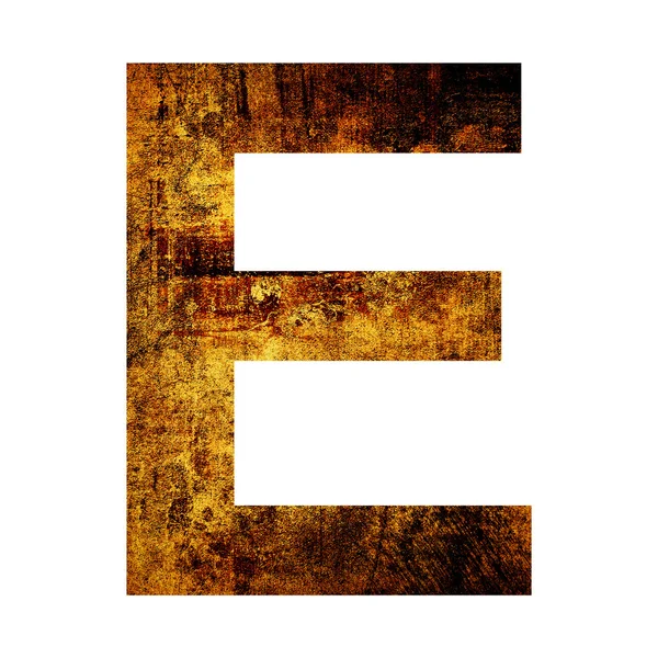 Letter e — Stock Photo, Image