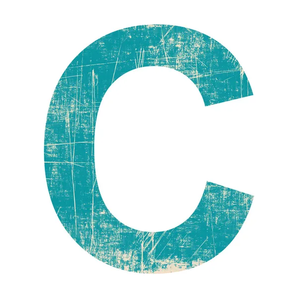 Litera c — Zdjęcie stockowe