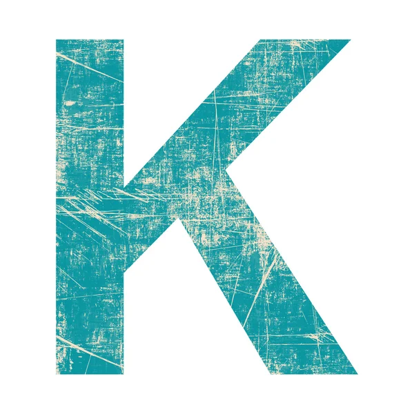 Буква k — стоковое фото