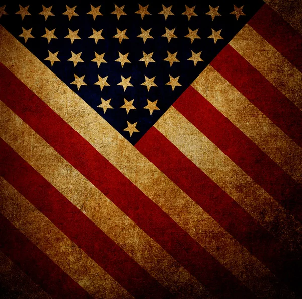 Grunge Flagge der USA Hintergrund — Stockfoto