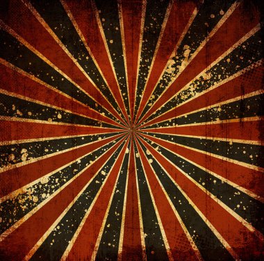 Grunge geçmiş ışınları ile