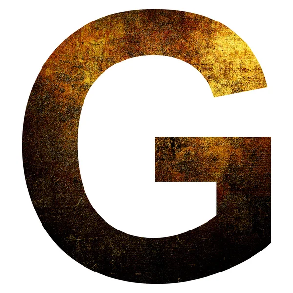 Grunge levél elszigetelt fehér background — Stock Fotó