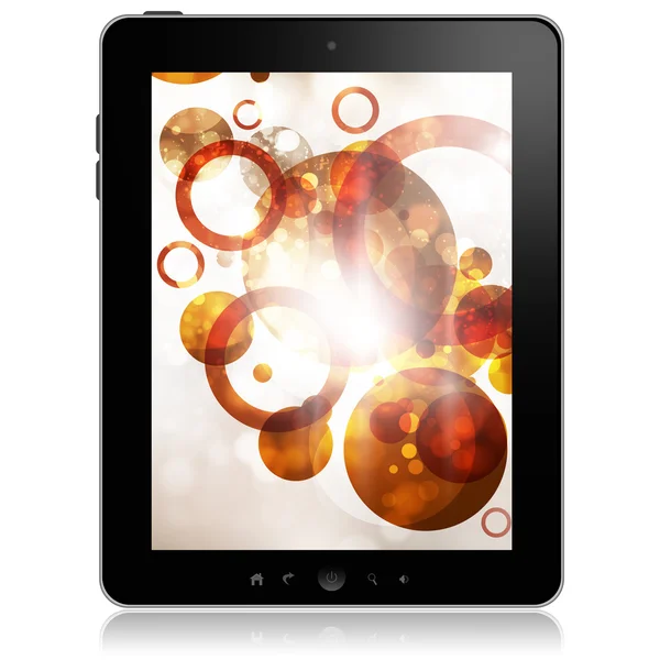 Tablet en mobiele telefoon — Stockfoto