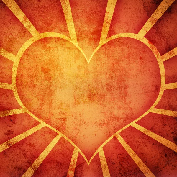 Grunge valentine background — Stock Photo, Image
