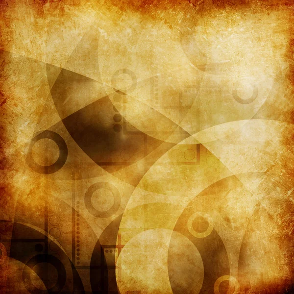 Grunge background with circles — Stock Photo, Image