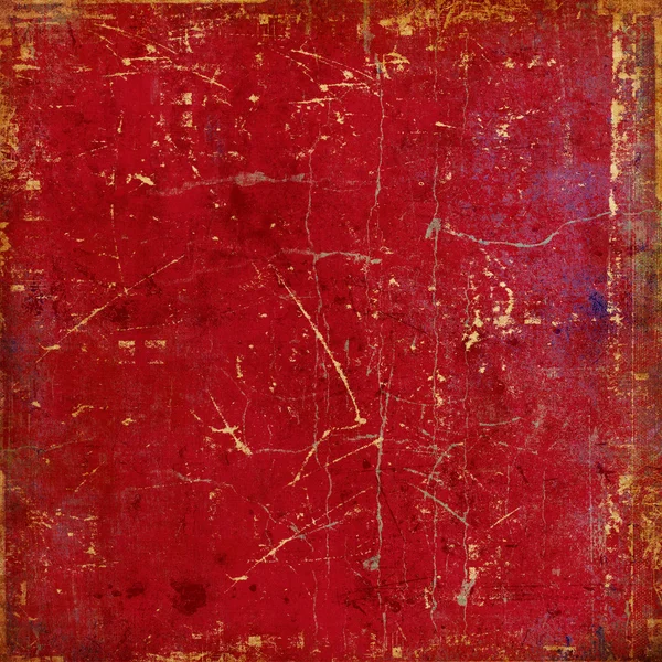 Textura grunge vermelho brilhante — Fotografia de Stock