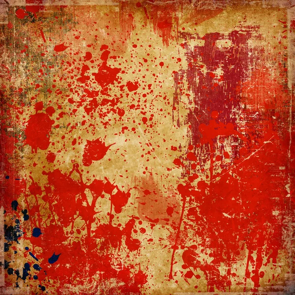 Zářivě červená grunge textura — Stock fotografie