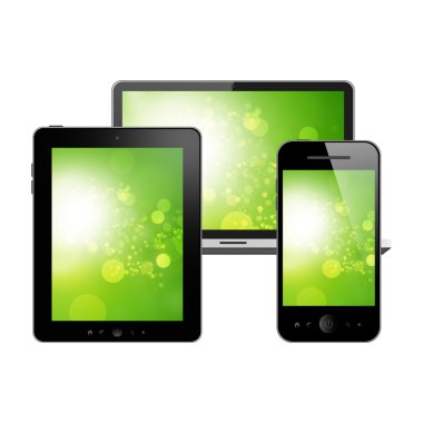 Notebook, tablet pc ve cep telefonu
