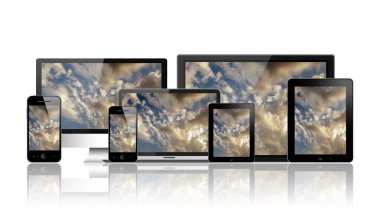 Notebook, tablet pc cep telefonu ve bilgisayar