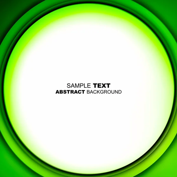 Design cercle abstrait vert — Photo