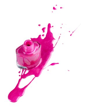 pembe oje lekesi