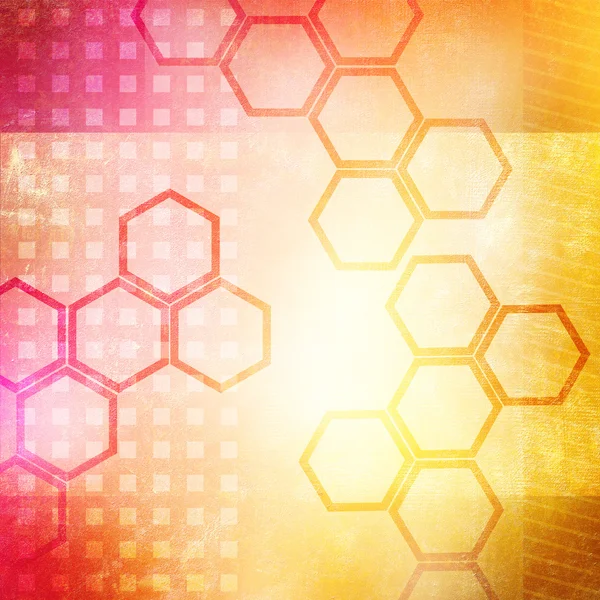 Hexagonbakgrund — Stockfoto