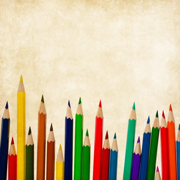 Винтажные карандаши — стоковое фото