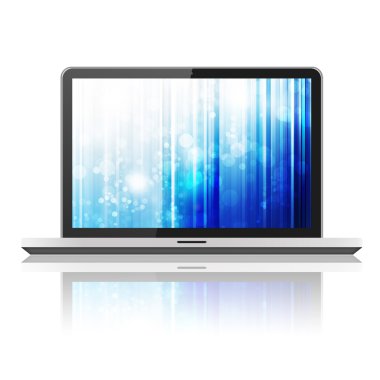 renkli ekranlı laptop