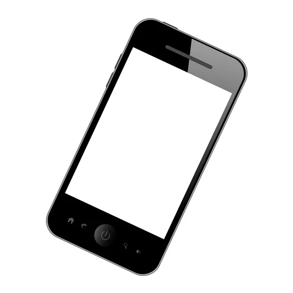 Mobiltelefon med färgad skärm — Stockfoto