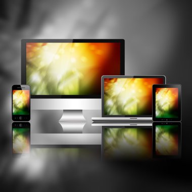 Notebook, cep telefonu, tablet pc ve bilgisayar