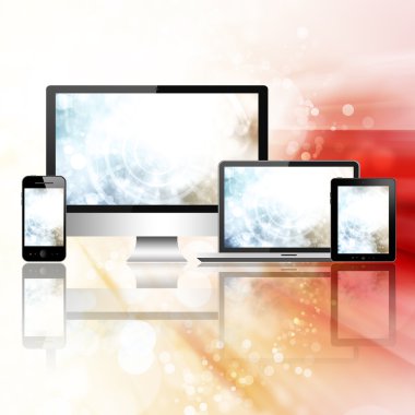 Notebook, cep telefonu, tablet pc ve bilgisayar