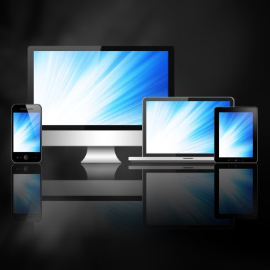 Notebook, cep telefonu, tablet pc ve bilgisayar