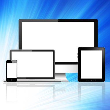Notebook, cep telefonu, tablet pc ve bilgisayar