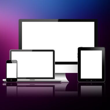 Notebook, cep telefonu, tablet pc ve bilgisayar