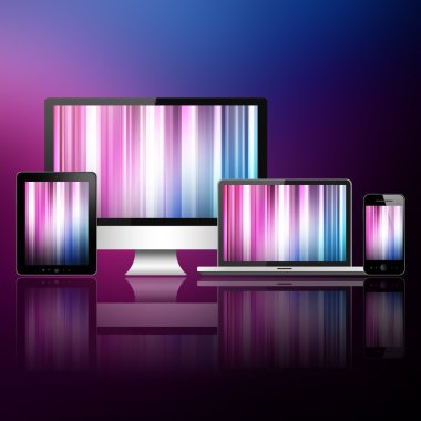 Notebook, cep telefonu, tablet pc ve bilgisayar
