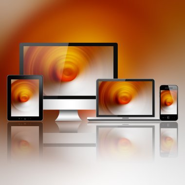 Notebook, cep telefonu, tablet pc ve bilgisayar