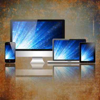 Notebook, cep telefonu, tablet pc ve bilgisayar
