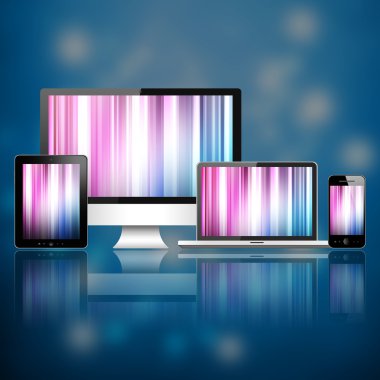 Notebook, cep telefonu, tablet pc ve bilgisayar