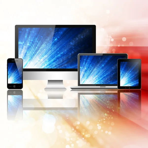 Notebook, cep telefonu, tablet pc ve bilgisayar