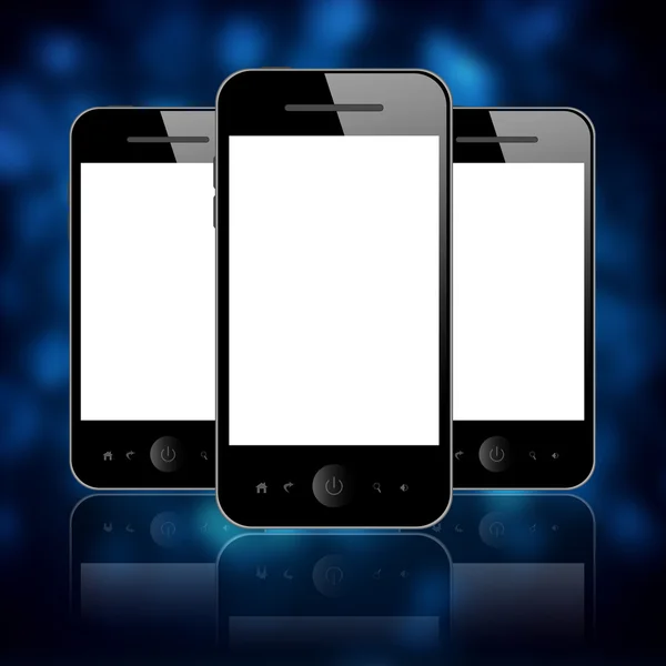 Mobilní telefony — Stock fotografie