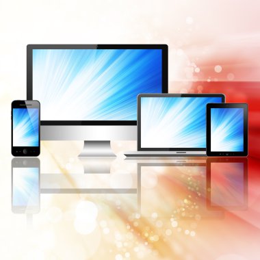 Notebook, cep telefonu, tablet pc ve bilgisayar